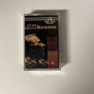 The Stan Kenton Orchestra In Concert Cassette Vintage 1997 Sealed Rare
